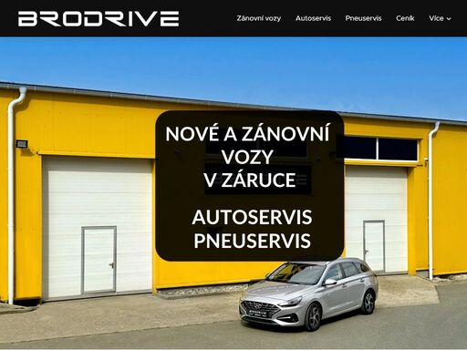 nezávislý dealer nových a zánovních vozů všech značek. dovoz vozidel z celé eu. špičkový servis od servisní prohlídky po opravu motoru.