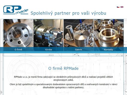 obrábění průmyslových dílců, soustružení, frézování, svařování, uhlíková ocel, nerezové materiály