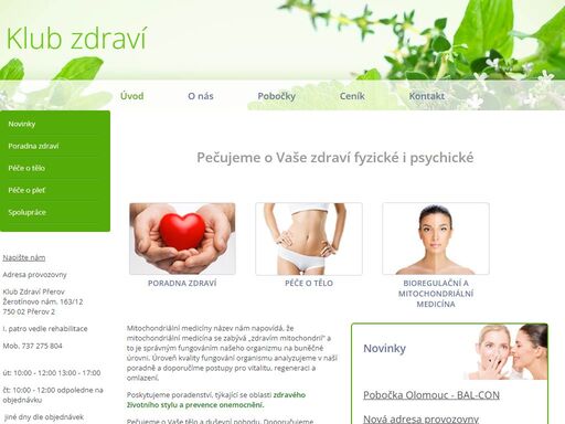 www.klubzdraviprerov.cz