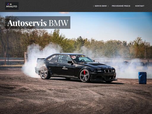 jsem autoservis zaměřený na vozy bmw . vozy bmw  mě baví pracuji v nejvyšší kvalitě. provádím veškeré opravy vozů bmw od diagnostiky elektrických  mechanických závad opravy motorů převodovek  nebo klasický servis se zápisem elektronické servisní knížky