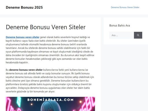 deneme bonusu veren siteler genel olarak bahis severlerin hoşnut kaldigi ve kayitli kullanici sayisi fazla olan bahis siteleridir. bu siteler üzerinden üyelik