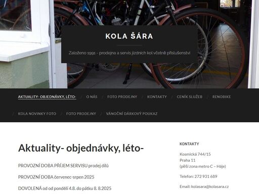 www.kolasara.cz