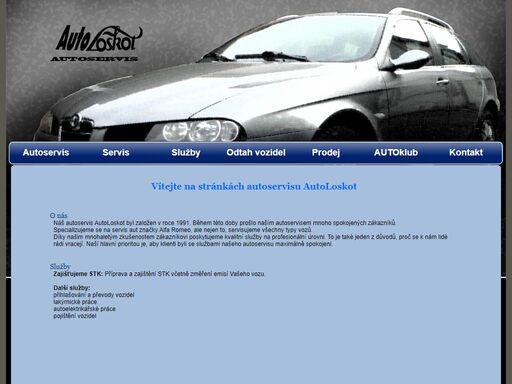 autoservis alfa romeo, servis, prihlasení vozidel, stk