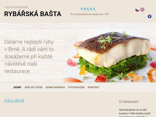 specializujeme se na rybí kuchyni. nabízíme speciality teplé a studené kuchyně. v létě můžete využít naši příjemnou zahrádku v areálu naší restaurace.
