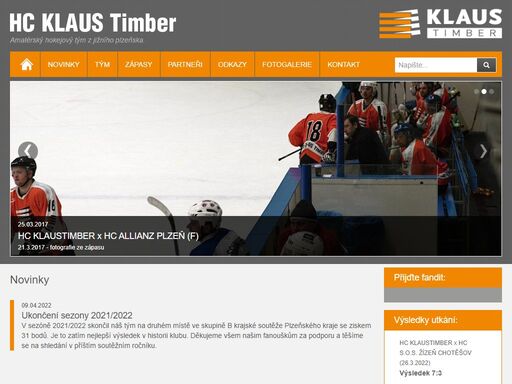hokejový tým hc klaus timber