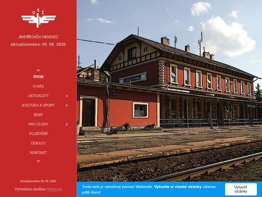 odborové sdružení železničářů žst. jindřichův hradec