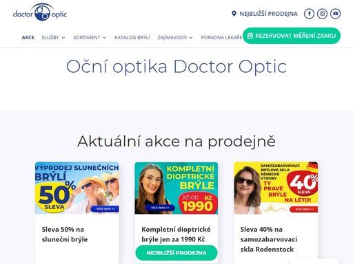 oční optika v s nejlepším výběrem brýlí ve městě, 1000+ brýlí. každý měsíc nová kolekce. měření zraku zdarma. meření nitroočního tlaku!