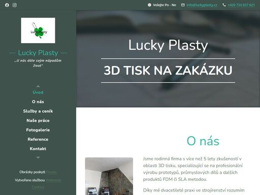 nabízím kvalitní 3d tisk na míru - od prototypů po funkční díly. rychlé dodání, individuální přístup a přesnost tisku.
