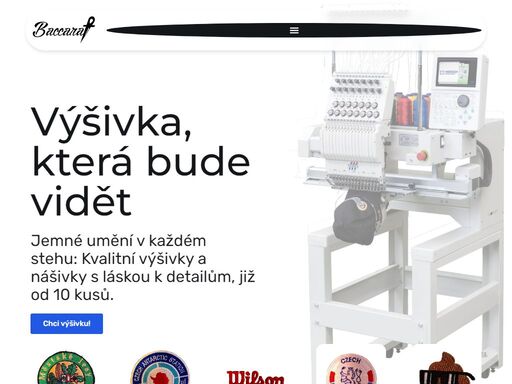 zakázková výroba výšivek a nášivek pro široký sortiment textilu. od grafického návrhu až po realizaci výšivky. vyšijeme i vaše logo!