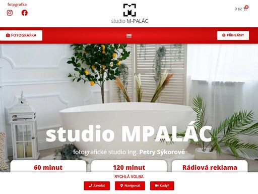 studio m-palác, fotografické studio | fotografický ateliér nabízející profesionální zázemí pro fotografy | rodinné focení, párové focení, oslavy, vánoční focení | studiompalac.cz | fotograf brno