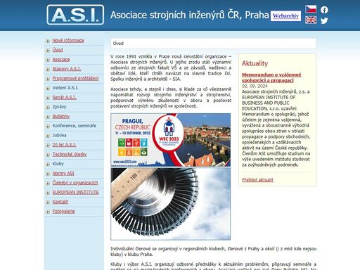 asociace strojních inženýrů čr