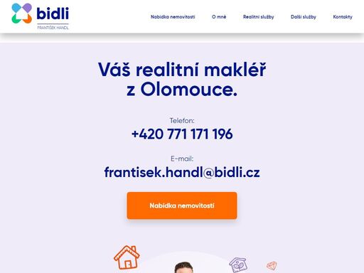 bidli realitní makléř františek handl