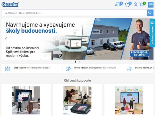 jsme prodejce vybavení pro školy, kanceláře, pokladen, bytových vůní, vonných svíček, kosmetiky a parfémů. najdete u nás magnetické tabule a interaktivní tabule i interaktivní lcd displeje. zajistíme vše, od návrhu až po instalaci.