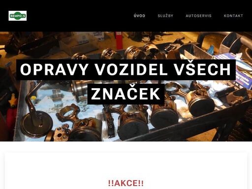 přijeďte k nám na jarní servisní prohlídku za zvýhodněnou cenu 549 kč. v rámci prohlídky provedeme kontrolu podvozku, náplní a stav akumulátoru.