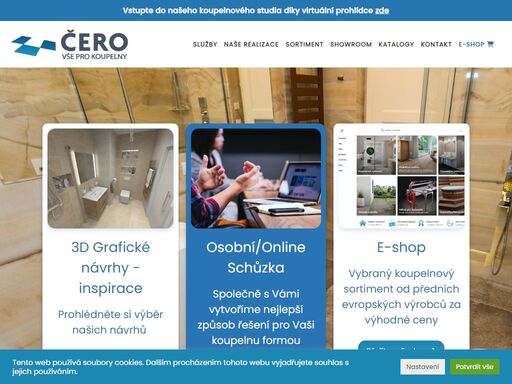 plánujete rekonstrukci koupelny nebo stavíte koupelnu v novostavbě? koupelnové studio čero pro vás vytvoří koupelnu, která bude splňovat všechna vaše očekávání.