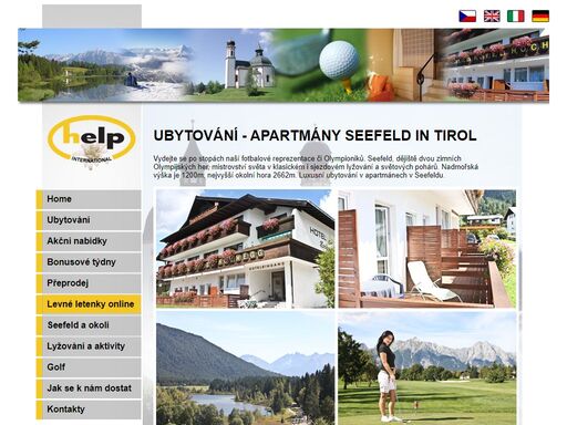 ubytování v apartmánech v seefeldu.