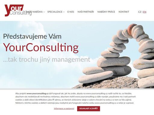 yourconsulting je služba založená na odborných znalostech, poskytující poradenství a podporu v oblastech finanční management, personální management a general management.