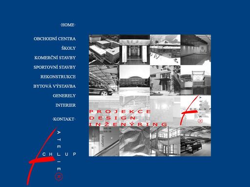 projekce, design, inženýring
