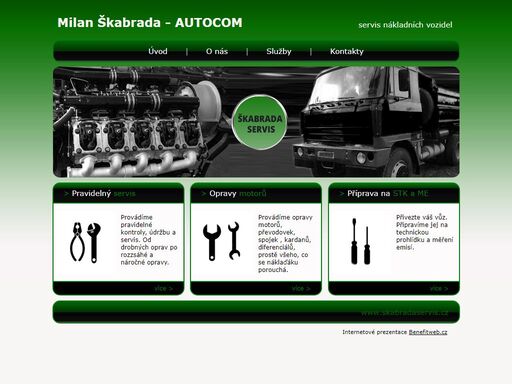 opravy a údržba značky tatra ale i jiných značek. provádíme pravidelný servis i opravy motorů. připravíme vám náklaďák na technickou prohlídku a měření emisí.