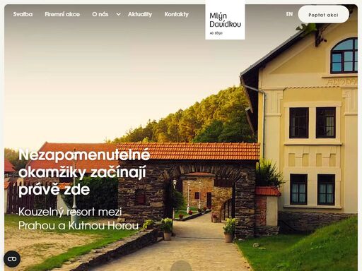 romantické místo mezi prahou a kutnou horou ?? ubytování až pro 102 hostů ?? v areálu kompletní servis pro akce na klíč
