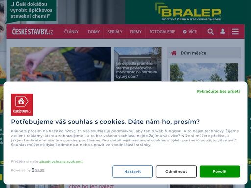 kompletní postup jak postavit dům, zařídit interiér či udržovat zahradu. tisíce fotografií, článků, tipů, rad a návodů. projekty domů, vybrané firmy.