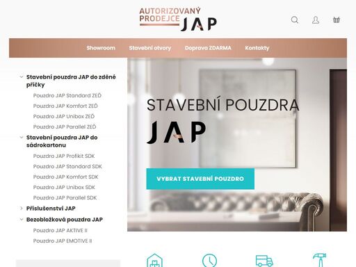 stavební pouzdra jap, každý měsíc akční slevy, dopravné zdarma a rychlá expedice pouzder ze skladových zásob na adresu zákazníka.