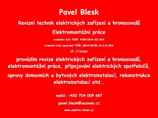 pavelblesk.cz