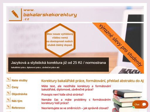 korektury bakalářské práce, korektura diplomová, bakalářská práce, pravopis textu, copywriting.