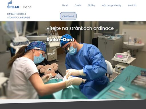 ordinace špilar-dent, jejímž zaměřením je dentální implantologie a stomatochirurgie
