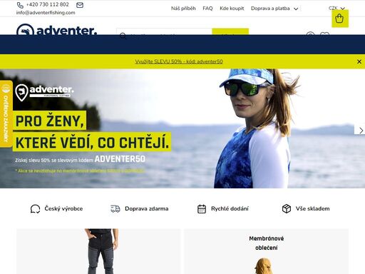 i am adventer,?my life is fishing. česká značka adventer & fishing vznikla spojením naší vášně k rybolovu a touhy vytvořit světovou značku v srdci evropy. přinášíme svěží vítr do oblasti sportovního rybaření. zakládáme si na designu a špičkové kvalitě, díky kterým dostanete chuť překonat své hranice.
více o nás