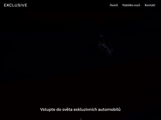 top centrum car exclusive – showroom s luxusními vozy prémiových značek