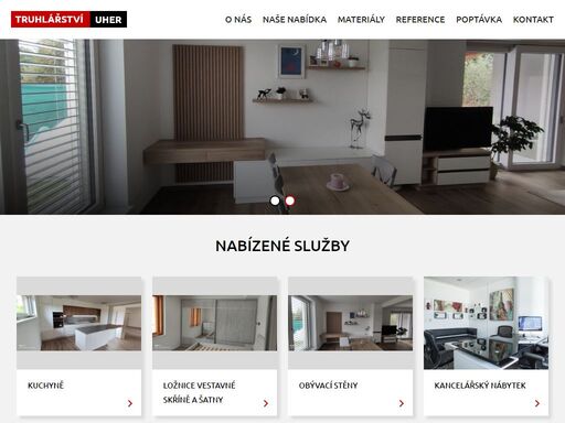 zabýváme se zakázkovou výrobou nábytku. jedná se převážně o kuchyňské linky, vestavné skříně a šatny, dále vyrábíme nábytek do obýváků, ložnic a pokojíků.