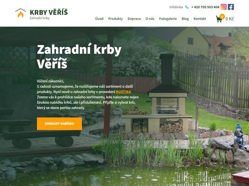firma zahradní krby věříš vyrábějí a prodávají zahradní krby, grily a doplňky pro grilování. díky 25 let dlouhé praxi v oboru a speciální konstrukci dostanete kvalitní český výrobek, který je specifický svou výdrží a sestavením bez spojovacích materiálů.