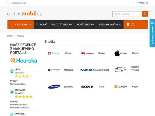 prodáváme nové i použité mobilní telefony a příslušenství. vykupujeme mobily, poskytujeme kompletní servis - odblokování, zálohování a přenos dat.