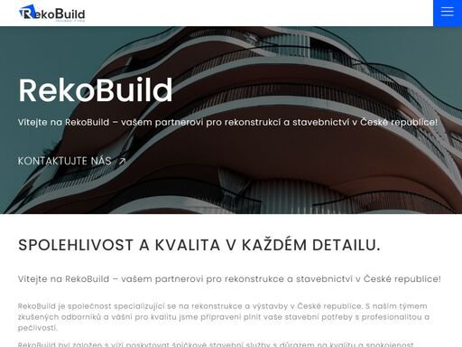 vítejte na rekobuild – vašem partnerovi pro renovace a stavebnictví v české republice!