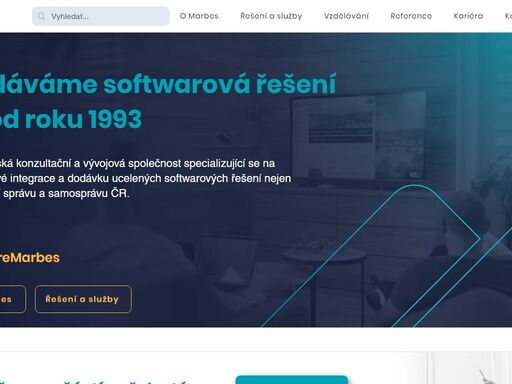 jsme česká konzultační a vývojová společnost specializující se na systémové integrace a dodávku ucelených softwarových řešení nejen pro státní správu a samosprávu čr. společnost marbes dodává softwarová řešení již od rok 1993.