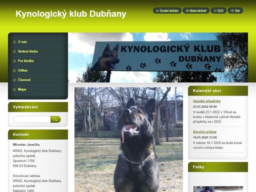 kynologický klub dubňany