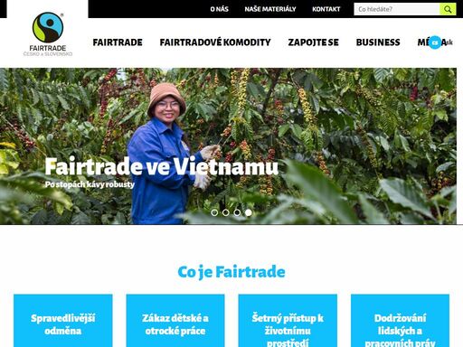 fairtrade je nejuznávanější a nejdůvěryhodnější známka udržitelnosti na světě. globální organizacei spolupracuje se 2 miliony pěstitelů.