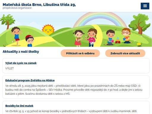 klademe důraz na individuální přístup ke každému dítěti, respektujeme jeho potřeby a osobnostní rozdíly. poznejte nás blíže.