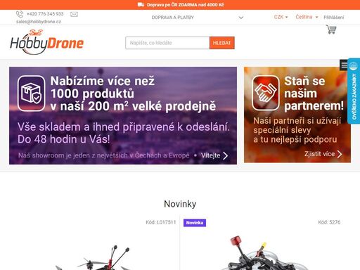 objevte široký výběr dronů, fpv vybavení, a příslušenství na hobbydrone.cz. nabízíme kvalitní produkty pro začátečníky i pokročilé piloty. získejte profesionální poradenství a podpořte svůj zážitek z létání.