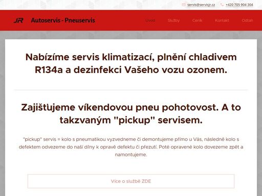 nabízíme servis klimatizací, plnění chladivem r134a a dezinfekci vašeho vozu ozonem.