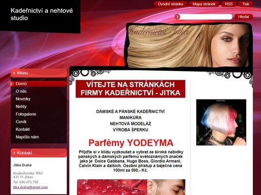 dámské kadeřnictví, nehtové studio a ruční výroba šperků a bižuterie v jirkově u chomutova. jsme na trhu 20 let.