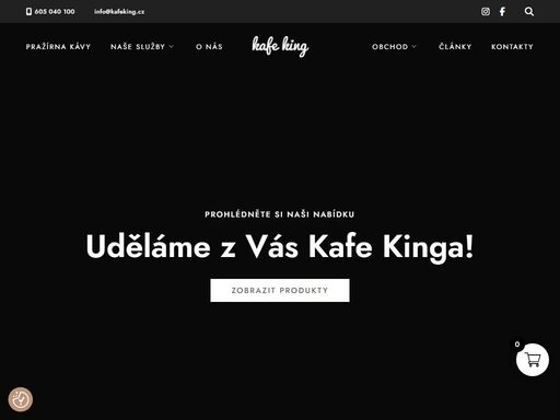 pražírna čerstvé kávy s prodejnou profesionálních kávovarů. servis profesionálních kávovarů praha. porcelán na kávu, změkčovače, mlýnky.