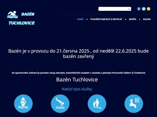 bazén tuchlovice | 