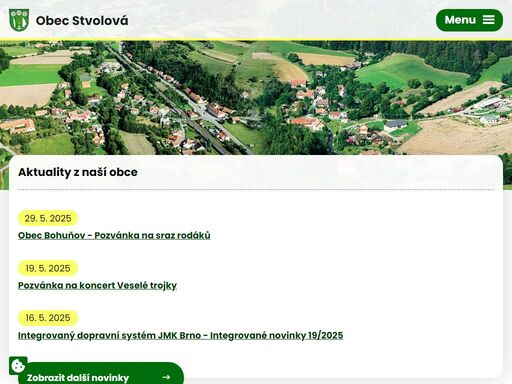 skládá se ze tří katastrálních území stvolová, vlkov u letovic a skřib. rozloha obce je 375ha. počet trvale přihlášených obyvatel k 1.1.2021 je 164. podívejte se na aktuality z obce a úřední desku.