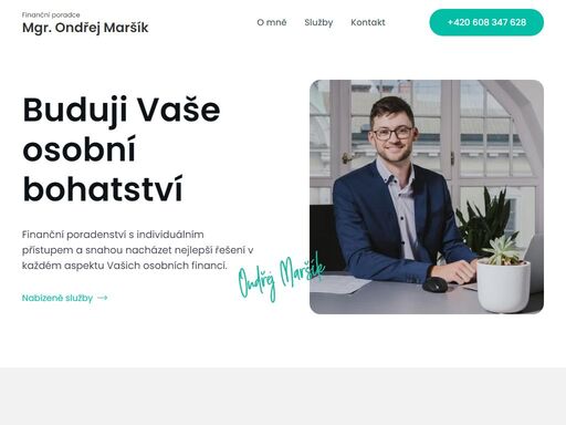 finanční poradenství s individuálním přístupem a snahou nacházet nejlepší řešení v každém aspektu vašich osobních financí.