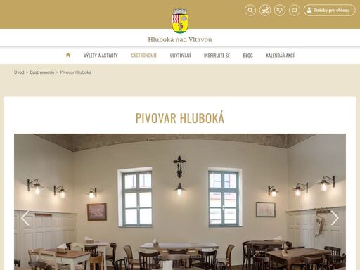 po více než 100 letech byla v hluboké nad vltavou obnovena tradiční výroba piva. otevírací doba jarní/podzimní provoz: duben - červen, září: pá. so 17.00 - 22.00 so 14.00 - 22.00 letní provoz:…