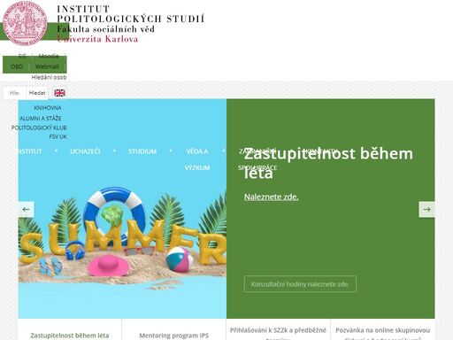 fakulta sociálních věd univerzity karlovy v praze je druhou nejmladší fakultou univerzity karlovy v praze. v současné době na ni studuje více než 4000 studentů.