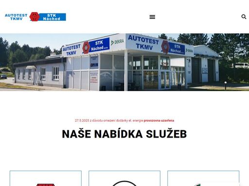 stanice technické kontroly náchod - autotest-tkmv s.r.o. , evidenční kontroly vozidel, ověření tachografů, euro-plakety.