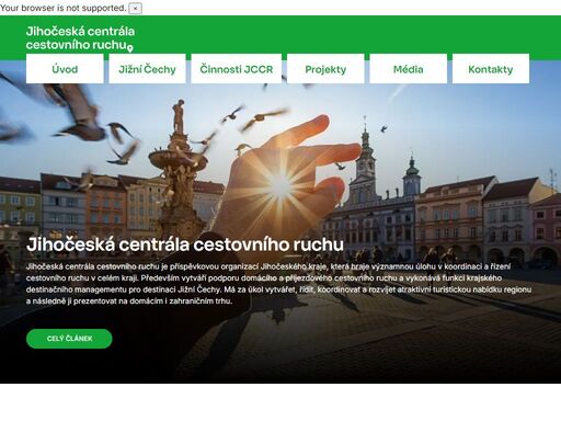 jihočeská centrála cestovního ruchu je příspěvkovou organizací jihočeského kraje, která hraje významnou úlohu v koordinaci a řízení cestovního ruchu v celém kraji.